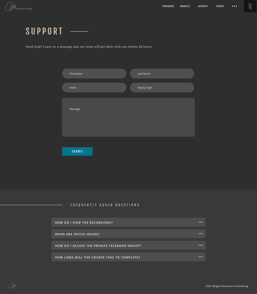 Demo Support 1